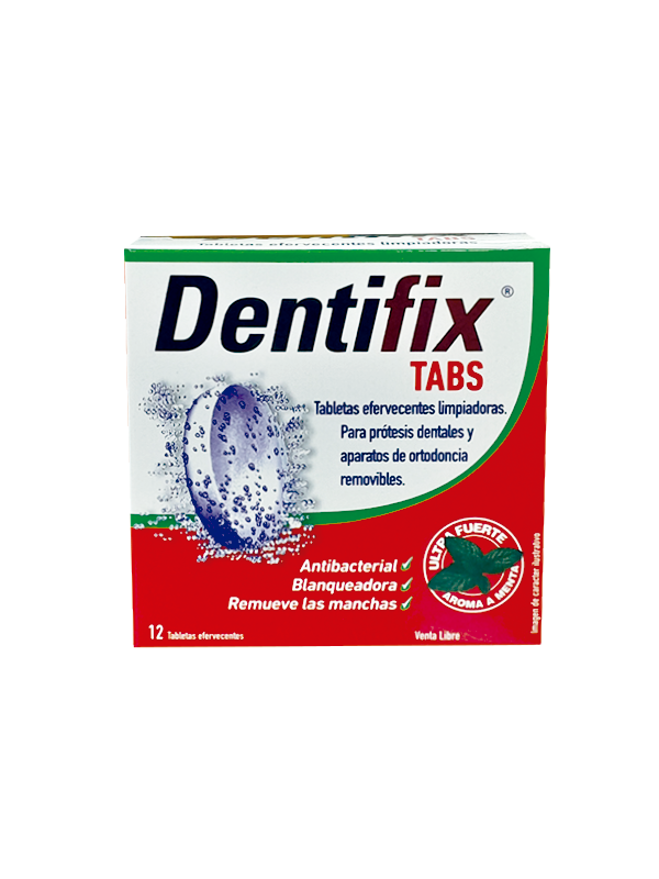 DENTIFIX TABLETAS EFERVESCENTES