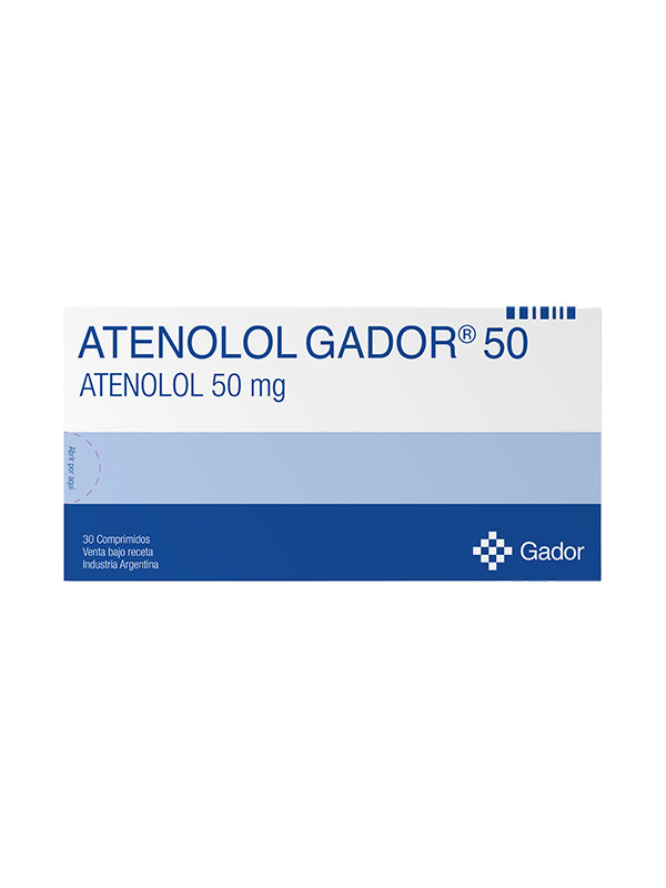 ATENOLOL GADOR 50
